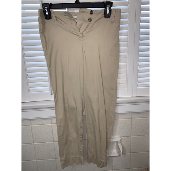 Forever 21 Skinny Ankle Tan Khaki Pants - Picture 1 of 4